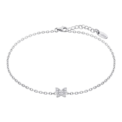 Brățară din argint  cu pietre Cubic Zirconia Incolor
